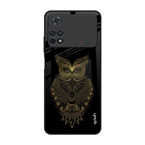 Golden Owl Glossy Case for Poco M4 Pro