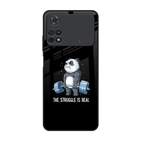 Real Struggle Glossy Case for Poco M4 Pro