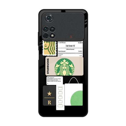 Coffee Latte Glossy Case for Poco M4 Pro