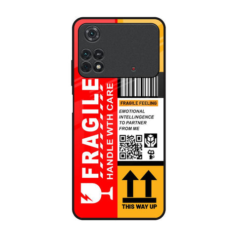 Handle With Care Glossy Case for Poco M4 Pro