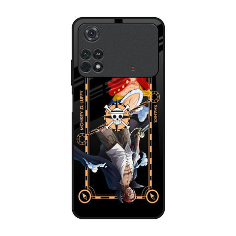 Shanks & Luffy Glossy Case for Poco M4 Pro