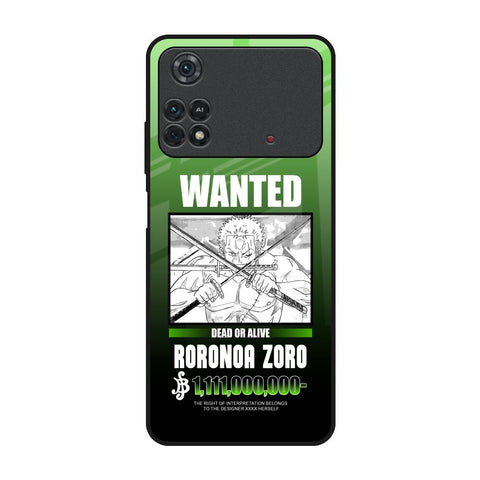 Zoro Wanted Glossy Case for Poco M4 Pro