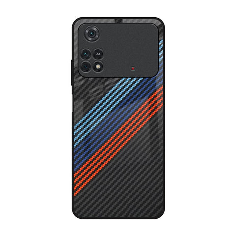 Carbon Inspired Glossy Case for Poco M4 Pro