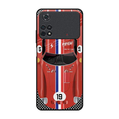 Racing Vintage Glossy Case for Poco M4 Pro