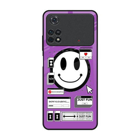 Code with Smile Glossy Case for Poco M4 Pro