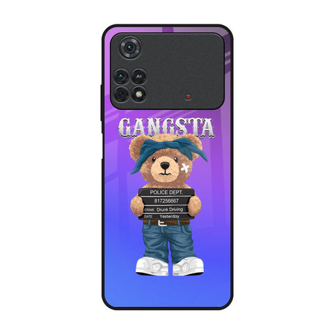 Gangsta Bear Glossy Case for Poco M4 Pro