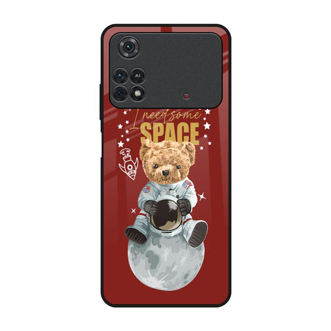 Astronaut Bear Glossy Case for Poco M4 Pro