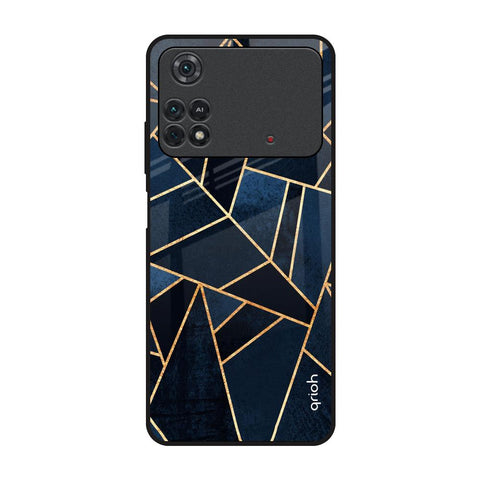 Abstract Tiles Glossy Case for Poco M4 Pro
