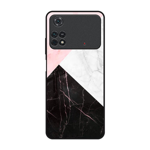 Marble Collage Art Glossy Case For Poco M4 Pro
