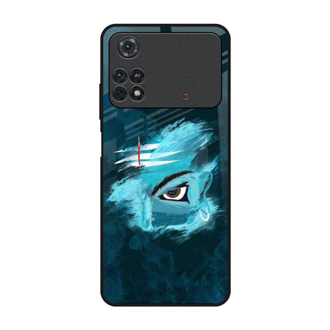 Power Of Trinetra Glossy Case For Poco M4 Pro