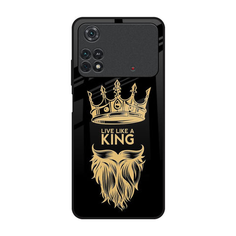 King Life Glossy Case For Poco M4 Pro