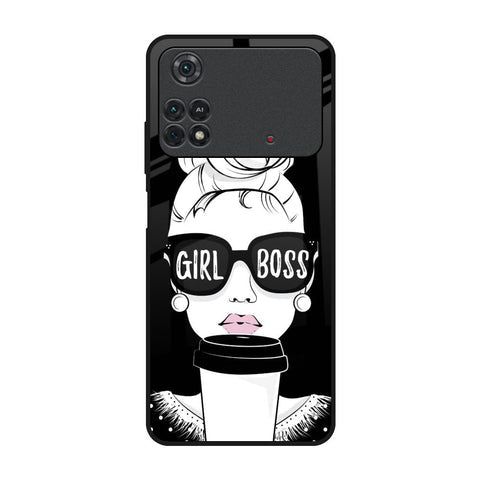 Girl Boss Glossy Case For Poco M4 Pro