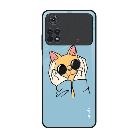 Adorable Cute Kitty Glossy Case For Poco M4 Pro