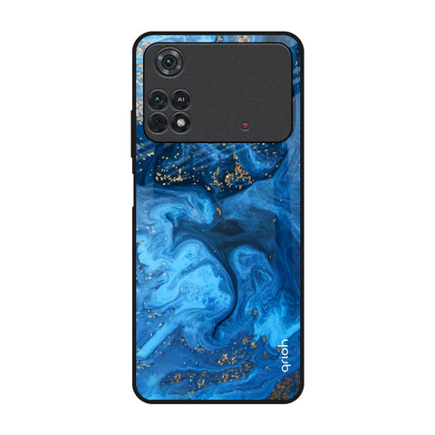 Gold Sprinkle Glossy Case for Poco M4 Pro