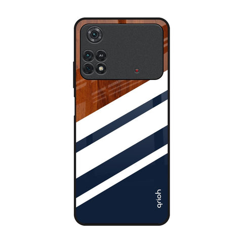 Bold Stripes Glossy Case for Poco M4 Pro