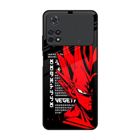 Red Vegeta Glossy Case for Poco M4 Pro
