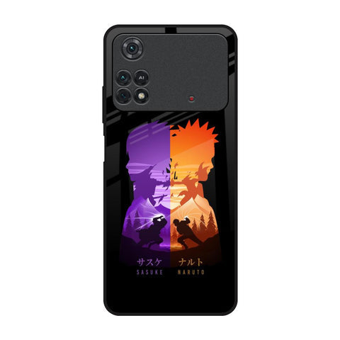 Minimalist Anime Glossy Case for Poco M4 Pro