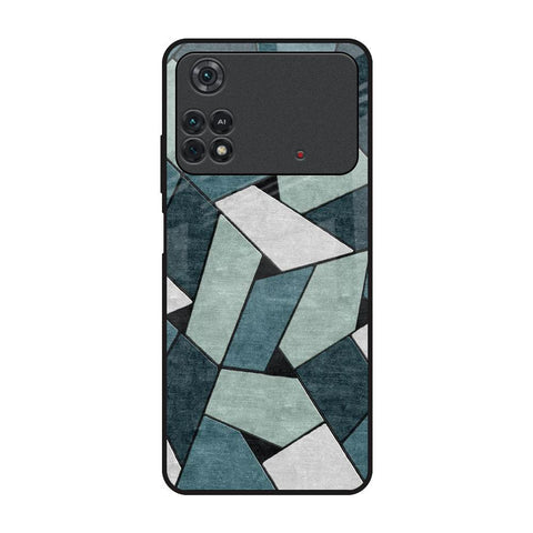 Abstact Tiles Glossy Case for Poco M4 Pro