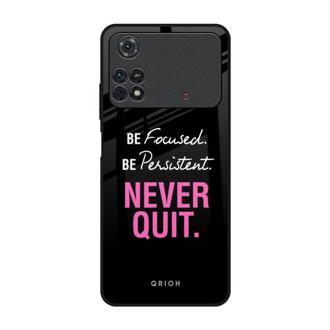 Be Focused Glossy Case for Poco M4 Pro