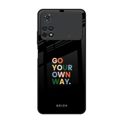 Go Your Own Way Glossy Case for Poco M4 Pro