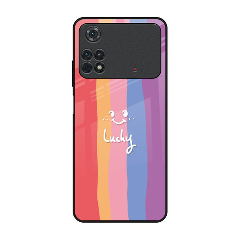 Lucky Abstract Glossy Case for Poco M4 Pro