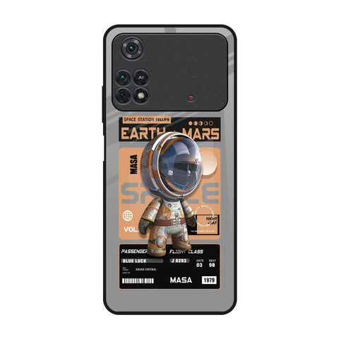 Space Ticket Glossy Case for Poco M4 Pro