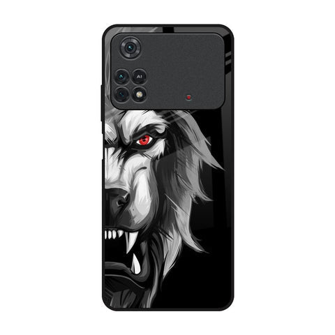 Wild Lion Glossy Case for Poco M4 Pro