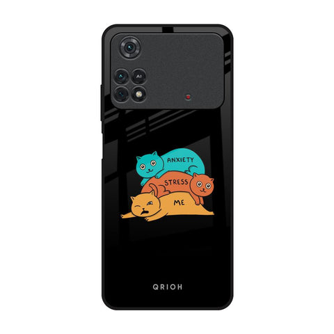 Anxiety Stress Glossy Case for Poco M4 Pro