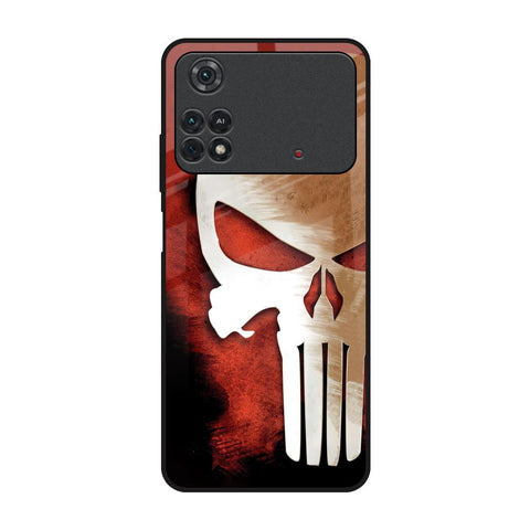 Red Skull Glossy Case for Poco M4 Pro