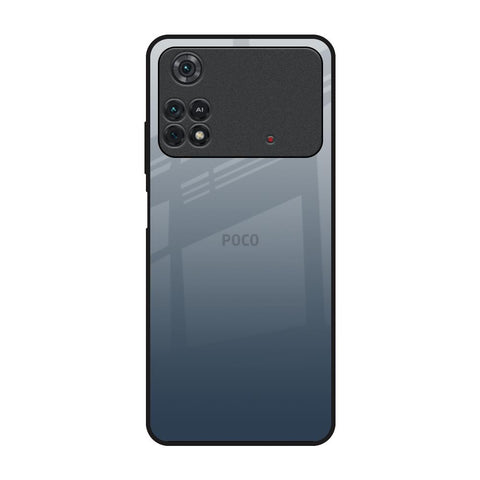 Smokey Grey Color Glossy Case For Poco M4 Pro