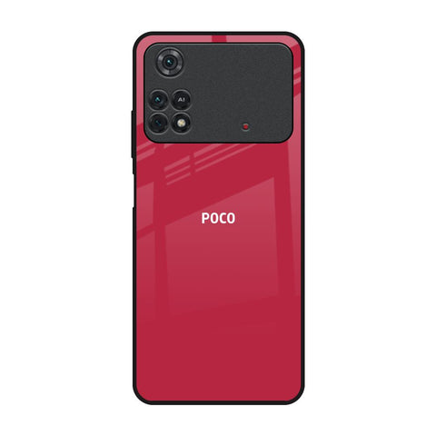Solo Maroon Glossy case for Poco M4 Pro