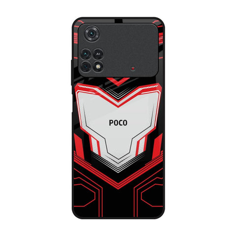 Quantum Suit Glossy Case For Poco M4 Pro