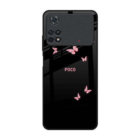 Fly Butterfly Glossy Case for Poco M4 Pro