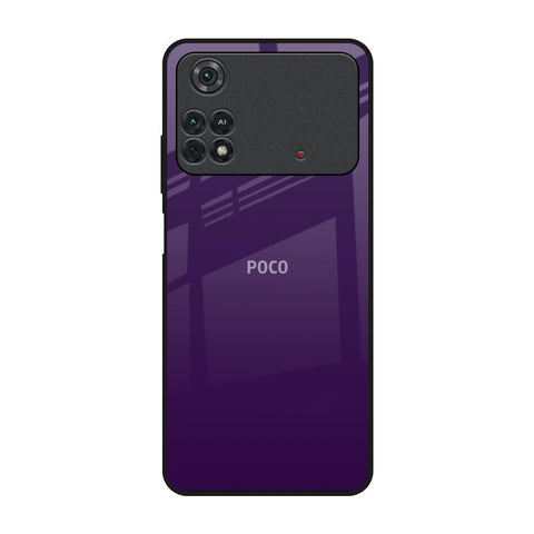 Dark Purple Glossy Case for Poco M4 Pro