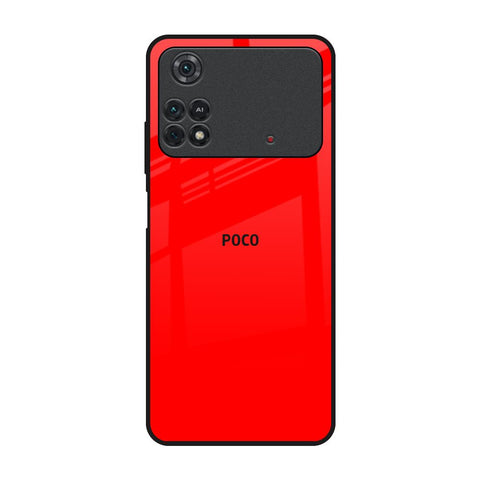 Blood Red Glossy Case for Poco M4 Pro