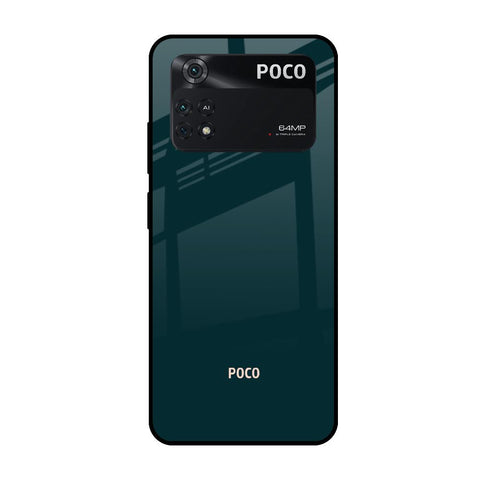 Hunter Green Glossy Case For Poco M4 Pro