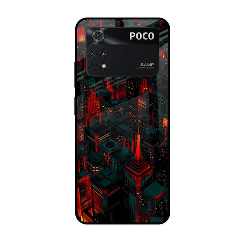 City Light Glossy Case For Poco M4 Pro