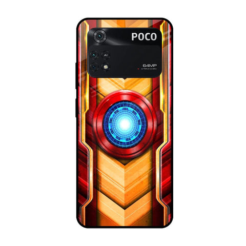 Arc Reactor Glossy Case for Poco M4 Pro