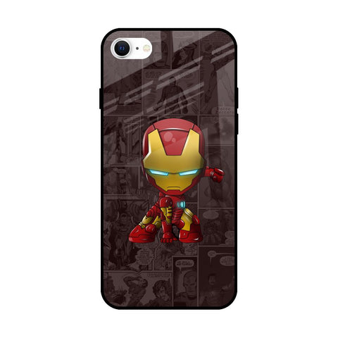 Angry Baby Super Hero Glossy Case for iPhone SE 2022