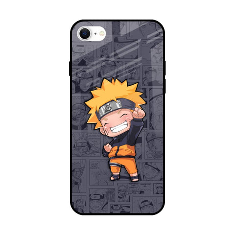 Orange Chubby Glossy Case for iPhone SE 2022