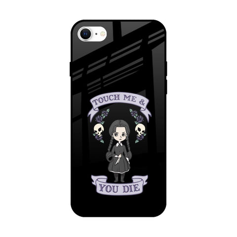 Touch Me & You Die Glossy Case for iPhone SE 2022