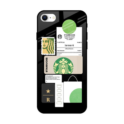 Coffee Latte Glossy Case for iPhone SE 2022