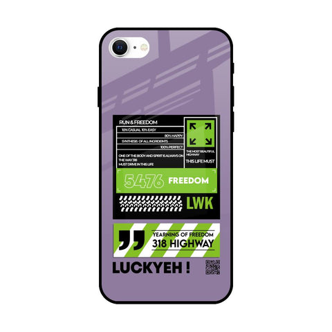 Run & Freedom Glossy Case for iPhone SE 2022