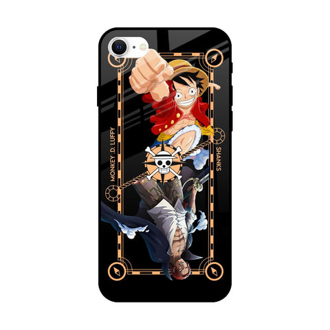 Shanks & Luffy Glossy Case for iPhone SE 2022