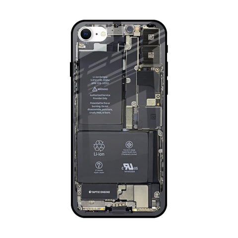 Skeleton Inside Glossy Case for iPhone SE 2022