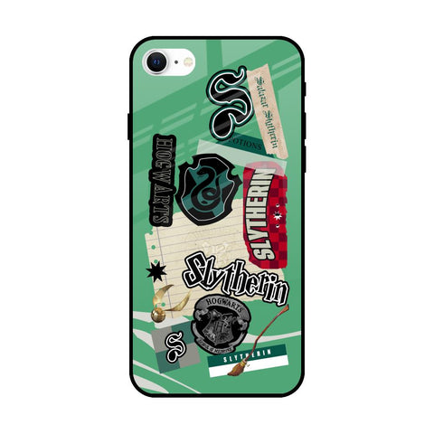 Slytherin Glossy Case for iPhone SE 2022