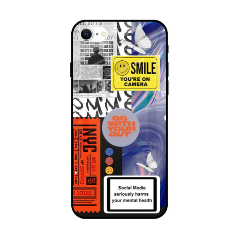 Smile for Camera Glossy Case for iPhone SE 2022