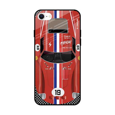 Racing Vintage Glossy Case for iPhone SE 2022