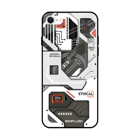 Explore Circuit Glossy Case for iPhone SE 2022