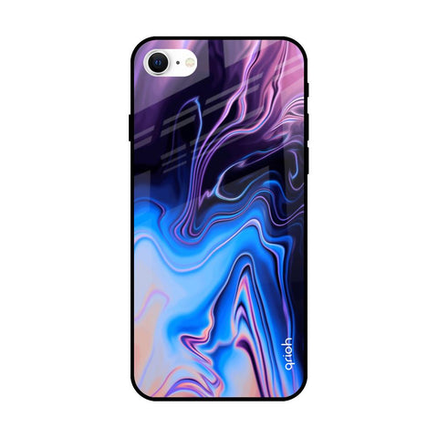 Psychic Texture Glossy Case for iPhone SE 2022